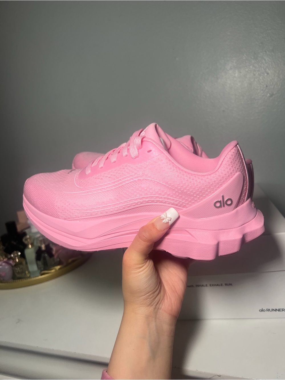 ALO Yoga Women's Sweet Pink Runner Shoes